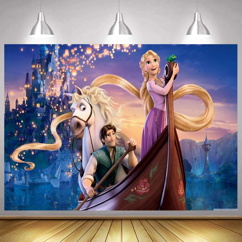 Brave Tangled Rapunzel Princess Prince White Horse Custom Backdrop Girls Birthday Party Decor Poster Photo Background Studio
Brave Tangled Rapunzel Princess Prince White Horse Custom Backdrop Girls Birthday Party Decor Poster Photo Background Studio