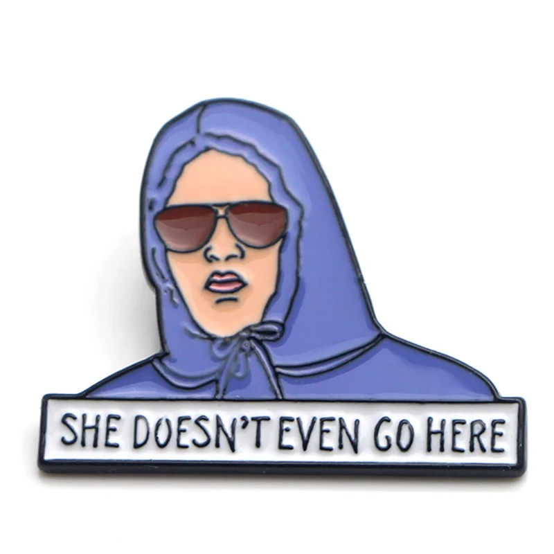 She doesn't even go here Zinc alloy tie pins badges para shirt bag clothes cap backpack shoes brooches medal decorations E0368
She doesn't even go here Zinc alloy tie pins badges para shirt bag clothes cap backpack shoes brooches medal decorations E0368