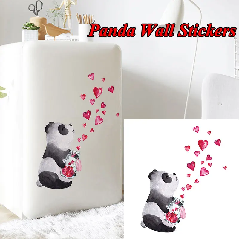 Lovely Hand Drawn Panda Wall Sticker Chinese Style Art Mural Living Room Bedroom Cabinet Decoration Home Decor Cute Stickers
Lovely Hand Drawn Panda Wall Sticker Chinese Style Art Mural Living Room Bedroom Cabinet Decoration Home Decor Cute Stickers