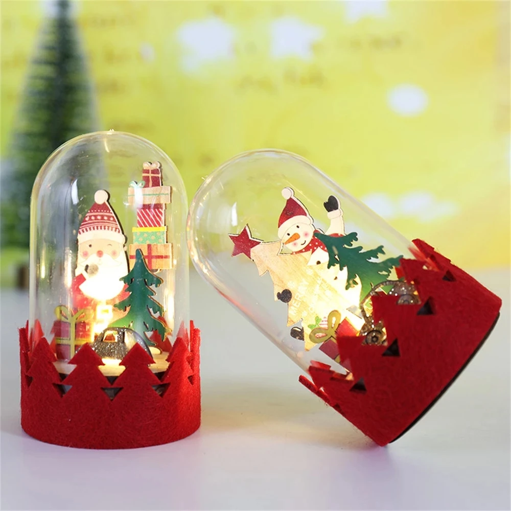 Creativity Gift Lampshade Glass Cover Santa Claus Snowman Christmas Tree Tabletop Decoration Lighting Christmas Tree Photophore
Creativity Gift Lampshade Glass Cover Santa Claus Snowman Christmas Tree Tabletop Decoration Lighting Christmas Tree Photophore
