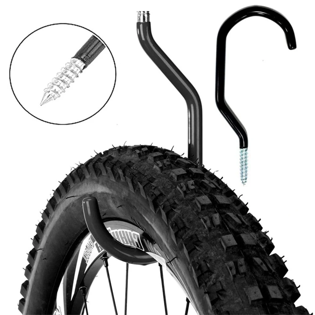 4Pcs Heavy Duty Bike Hook Hanger Garage Wall Ceiling Bicycle Storage Rack Household Garden Utility Hooks
4Pcs Heavy Duty Bike Hook Hanger Garage Wall Ceiling Bicycle Storage Rack Household Garden Utility Hooks