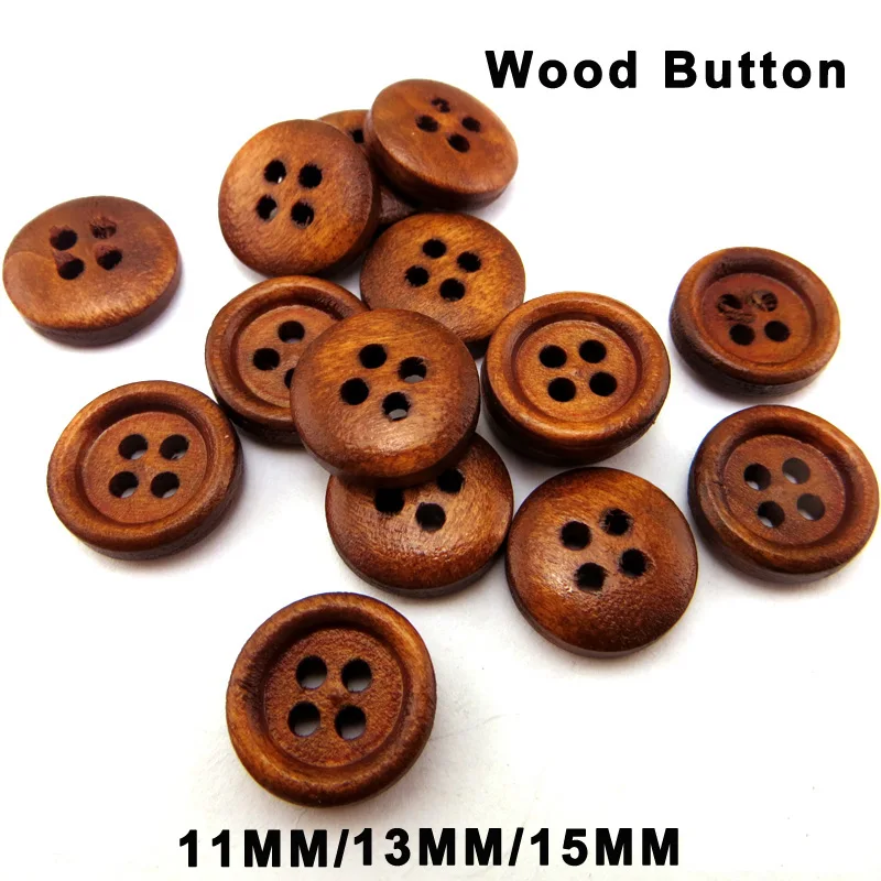 100PCS 11MM 13MM 15MM Wood Coffee Button 4Hole Fits Painting Shirt Buttons Coat Boots Sewing Clothes Accessory MCB-1041
100PCS 11MM 13MM 15MM Wood Coffee Button 4Hole Fits Painting Shirt Buttons Coat Boots Sewing Clothes Accessory MCB-1041