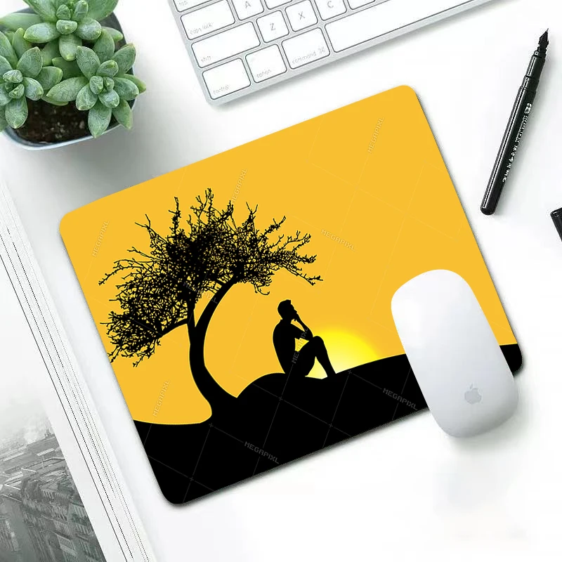 small 22x18cm mousepad Tomorrow will be better office leisure edge anti slip washable laptop game mouse pad Waterproof mousepad
small 22x18cm mousepad Tomorrow will be better office leisure edge anti slip washable laptop game mouse pad Waterproof mousepad