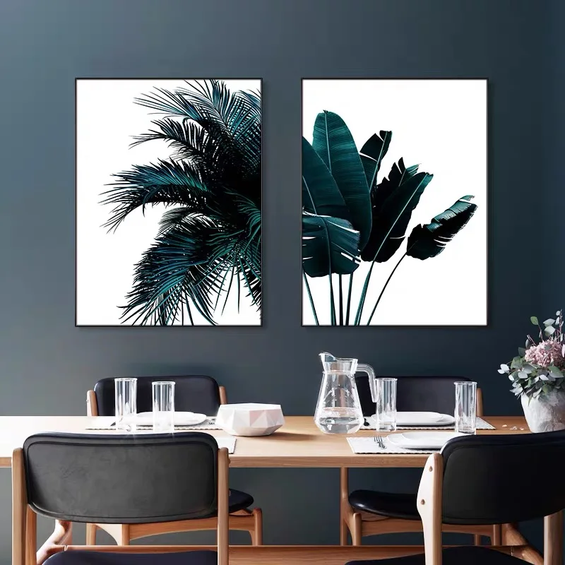 Room Posters Tropical Plant Plantain Leaves Canvas Painting Print Palm Tree Leaf Wall Art Nordic Wall Mural for Tableau Decor
Room Posters Tropical Plant Plantain Leaves Canvas Painting Print Palm Tree Leaf Wall Art Nordic Wall Mural for Tableau Decor