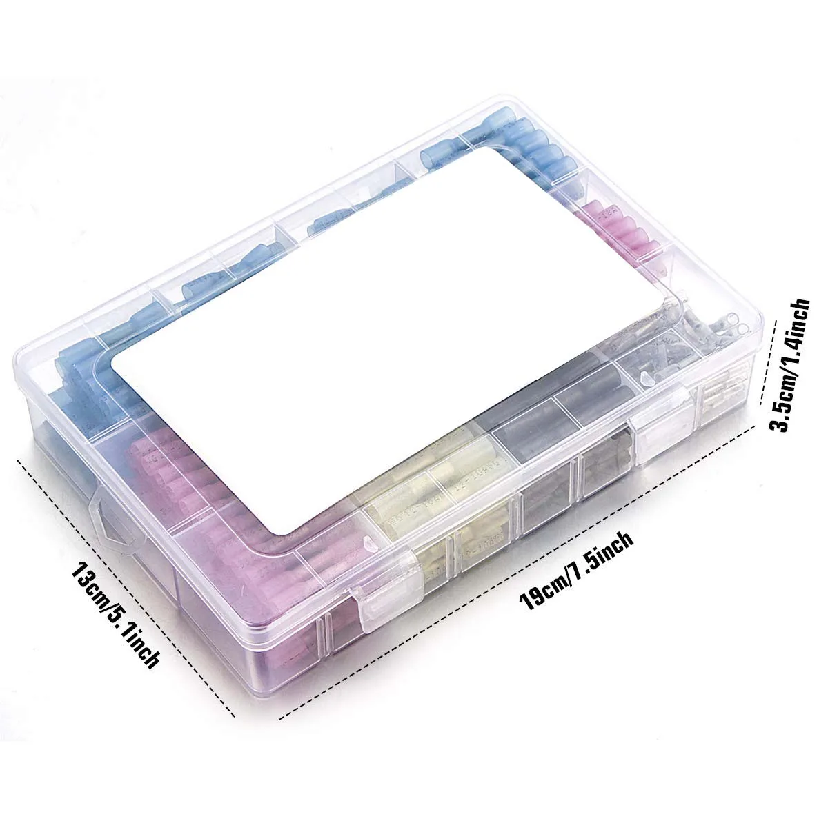340 PCS Heat Shrink Butt Connectors Qibaok Crimp Electrical Wire Connector Waterproof Insulated Butt Splice
340 PCS Heat Shrink Butt Connectors Qibaok Crimp Electrical Wire Connector Waterproof Insulated Butt Splice