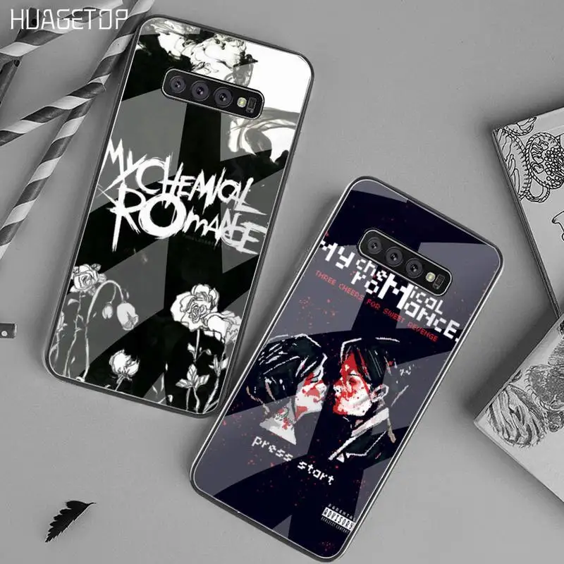 HUAGETOP Super My Chemical Romance Bling Cute Phone Case Tempered Glass For Samsung S20 Plus S7 S8 S9 S10 Plus Note 8 9 10 Plus
HUAGETOP Super My Chemical Romance Bling Cute Phone Case Tempered Glass For Samsung S20 Plus S7 S8 S9 S10 Plus Note 8 9 10 Plus
