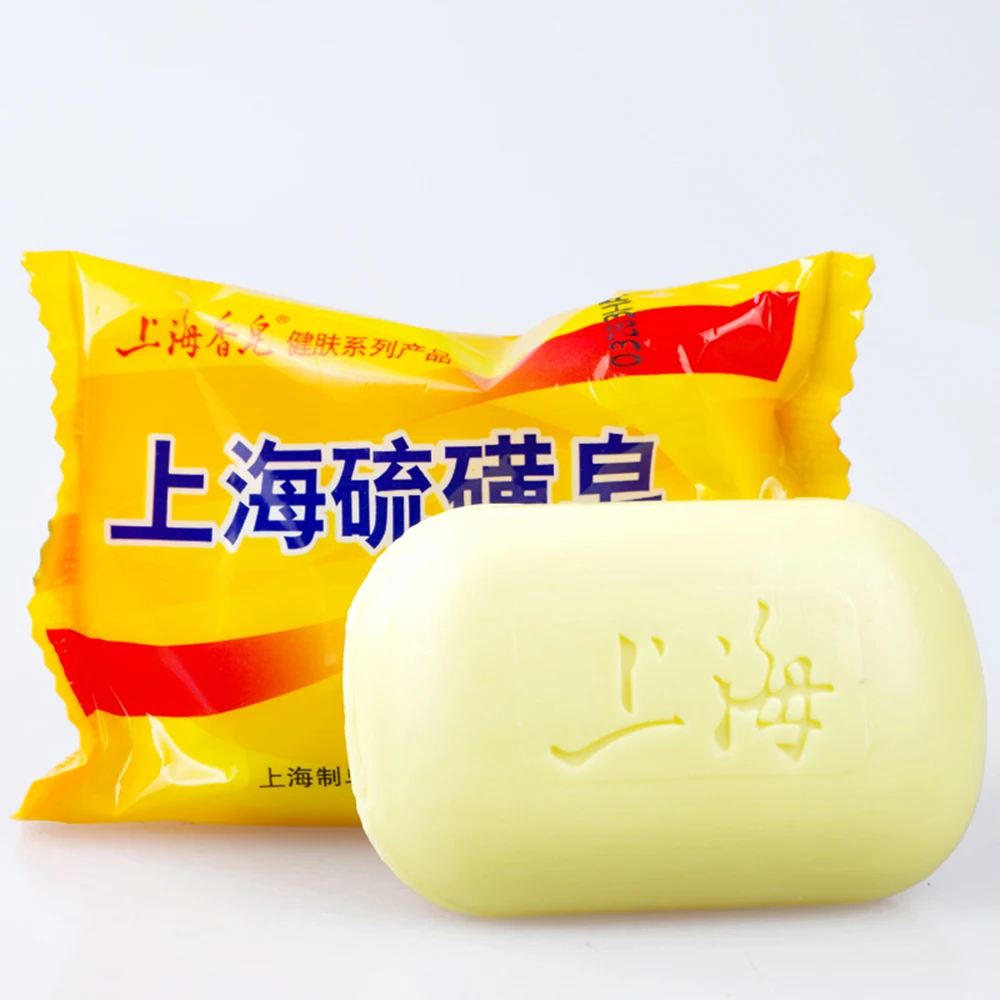 Shanghai Sulfur Soap Oil-control Acne Treatment Blackhead Remover Soap 85g Whitening Cleanser Chinese Traditional Skin Care
Shanghai Sulfur Soap Oil-control Acne Treatment Blackhead Remover Soap 85g Whitening Cleanser Chinese Traditional Skin Care
