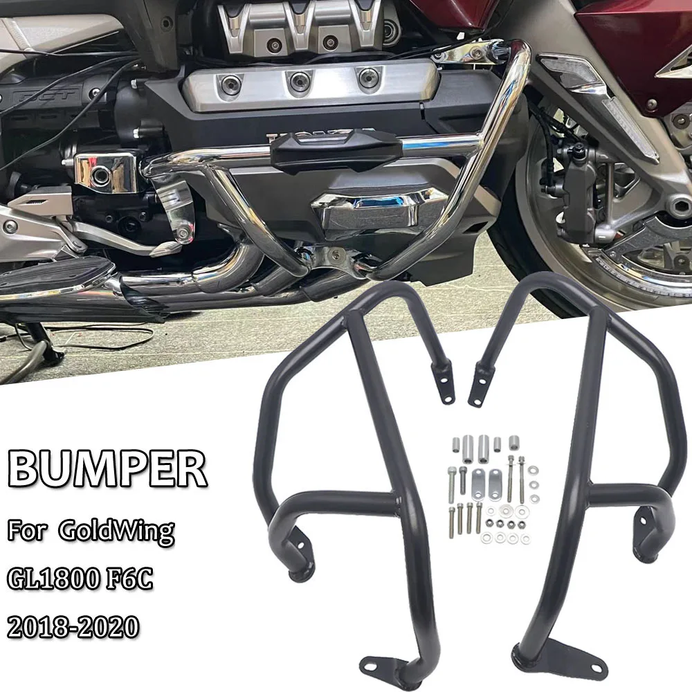 For HONDA Gold Wing 1800 Goldwing GL1800 F6C 2018 2019 2020 Motorcycle Crash Bar Engine Tank Guard Cover Bumper Frame Protector
For HONDA Gold Wing 1800 Goldwing GL1800 F6C 2018 2019 2020 Motorcycle Crash Bar Engine Tank Guard Cover Bumper Frame Protector