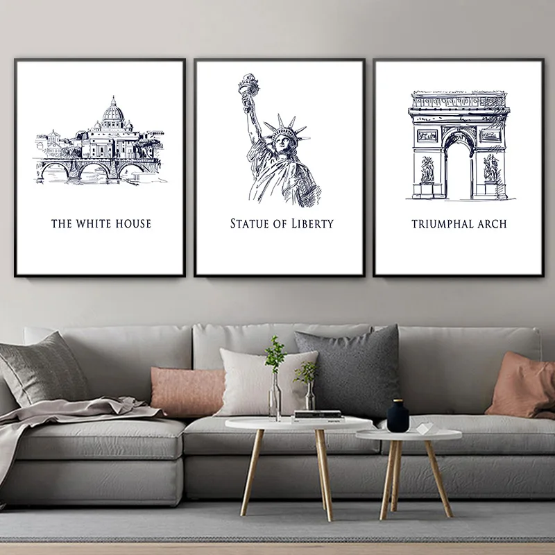 Simple Style World Architectural Sketch Landscape Nordic Mood Mood Living Room Bedroom Frameless Decorative Hanging Painting
Simple Style World Architectural Sketch Landscape Nordic Mood Mood Living Room Bedroom Frameless Decorative Hanging Painting
