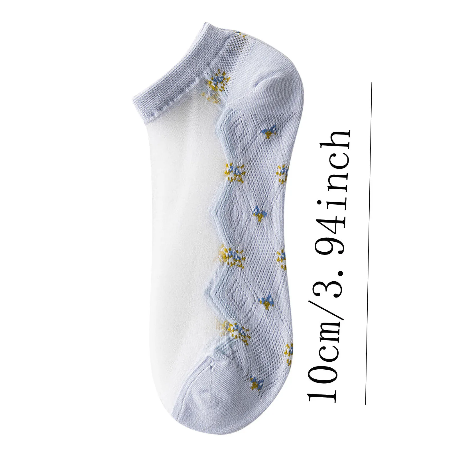 Womens Daisy Thin Socks Colorful Mesh Ladies Breathability Patchwork Thin Socks Cute Patchwork Summer Flower Embroidery Socks
Womens Daisy Thin Socks Colorful Mesh Ladies Breathability Patchwork Thin Socks Cute Patchwork Summer Flower Embroidery Socks