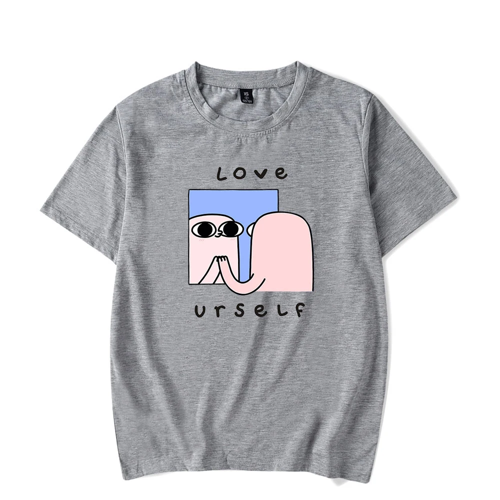 Ketnipz Love Urself T-shirts Women / Men Summer Short Sleeve T-shirt Korean Loose Tops Print Fashion Casual High Quality O-neck
Ketnipz Love Urself T-shirts Women / Men Summer Short Sleeve T-shirt Korean Loose Tops Print Fashion Casual High Quality O-neck