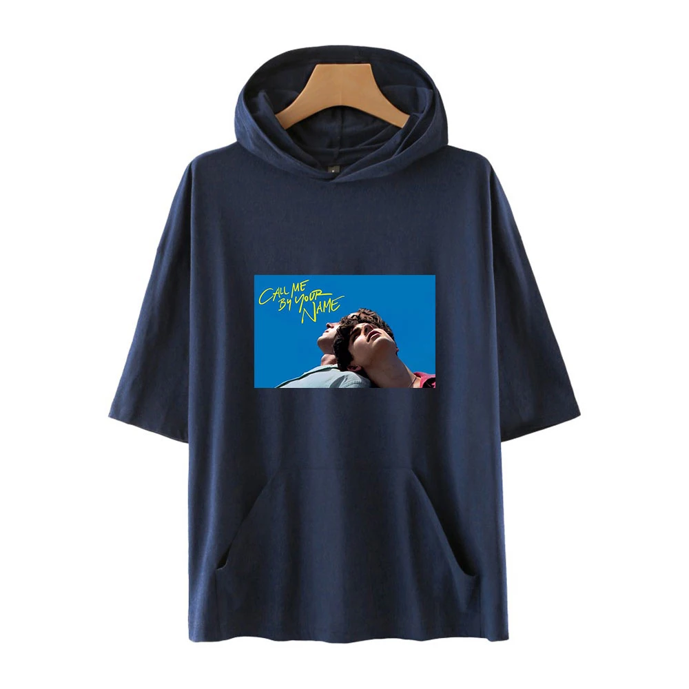 Pop Movie Call Me By Your Name Custom Hooded T-shirts Women/Men Summer Short Sleeve Tshirts Harajuku Casual Streetwear Clothes
Pop Movie Call Me By Your Name Custom Hooded T-shirts Women/Men Summer Short Sleeve Tshirts Harajuku Casual Streetwear Clothes