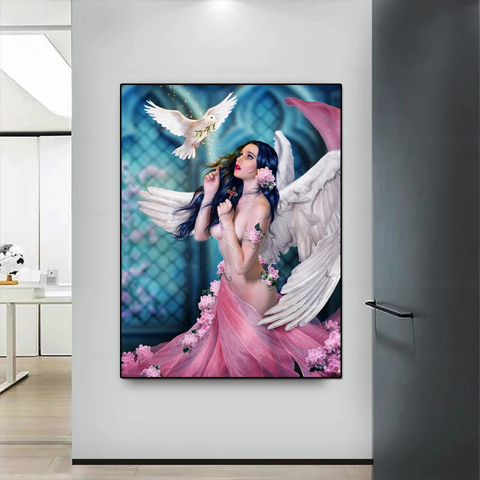 Diamond embroidery Angels and Demons 5D DIY Artist Diamond Painting Cross Stitch diamond Rhinestone mosaic home decoration
Diamond embroidery Angels and Demons 5D DIY Artist Diamond Painting Cross Stitch diamond Rhinestone mosaic home decoration