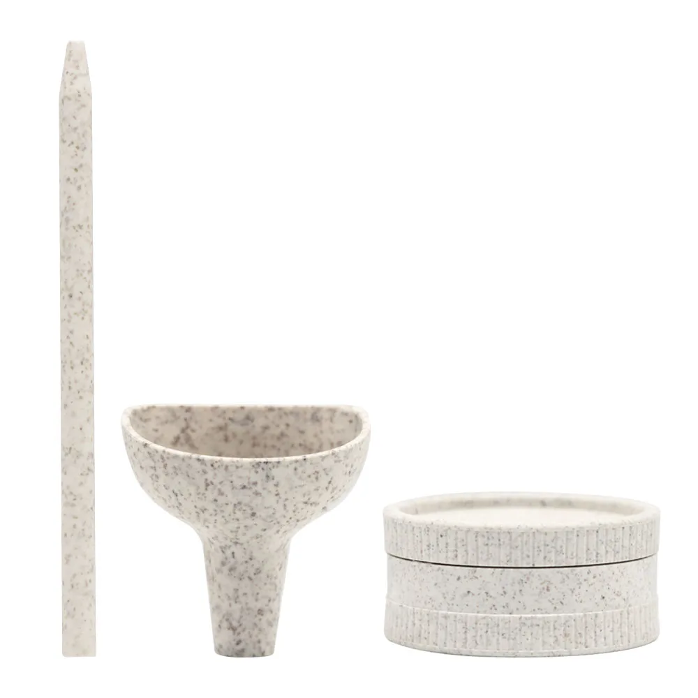 HONEYPUFF Smoke Kit Eco Biodegradable Hemp Grinder + Rolling Cone Small Funnel + King Size Rolling Papers Tools
HONEYPUFF Smoke Kit Eco Biodegradable Hemp Grinder + Rolling Cone Small Funnel + King Size Rolling Papers Tools