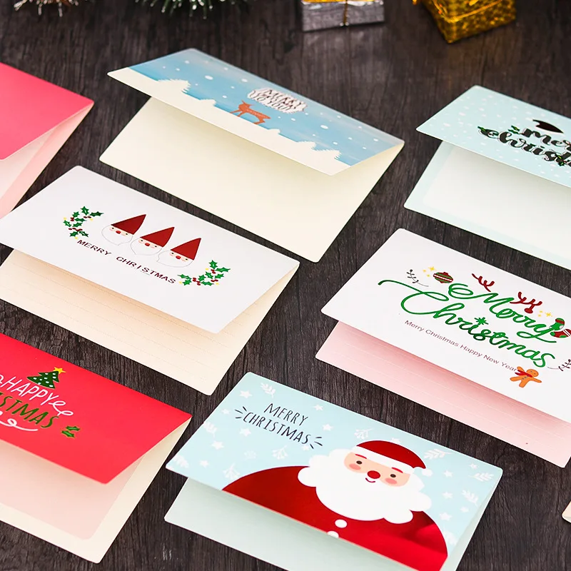 2020 Christmas card DIY Christmas business hot stamping greeting card Christmas Day Blessing Card thanksgiving New Year 9pcs
2020 Christmas card DIY Christmas business hot stamping greeting card Christmas Day Blessing Card thanksgiving New Year 9pcs