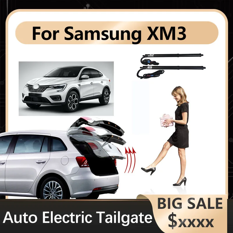 Automatic Trunk Opener Power Tailgate For Korea Samsung XM3 Tail Lift 2020 2021 With Kick Sensor Electric Tailgate Upgrade
Automatic Trunk Opener Power Tailgate For Korea Samsung XM3 Tail Lift 2020 2021 With Kick Sensor Electric Tailgate Upgrade