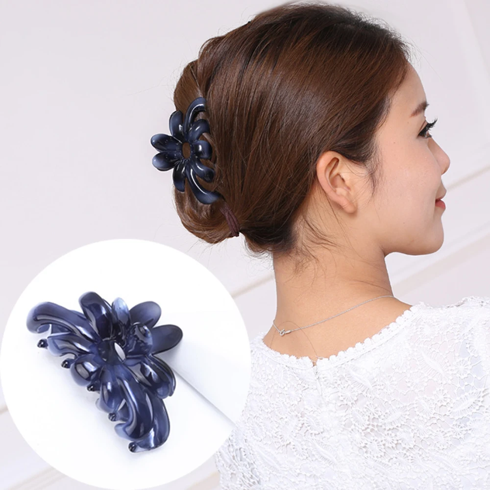 Vintage Elegant Flowers Claw Clip Women Hairpins Acrylic Hair Clips Hair Accessories Barrettes 9*6.5cm
Vintage Elegant Flowers Claw Clip Women Hairpins Acrylic Hair Clips Hair Accessories Barrettes 9*6.5cm
