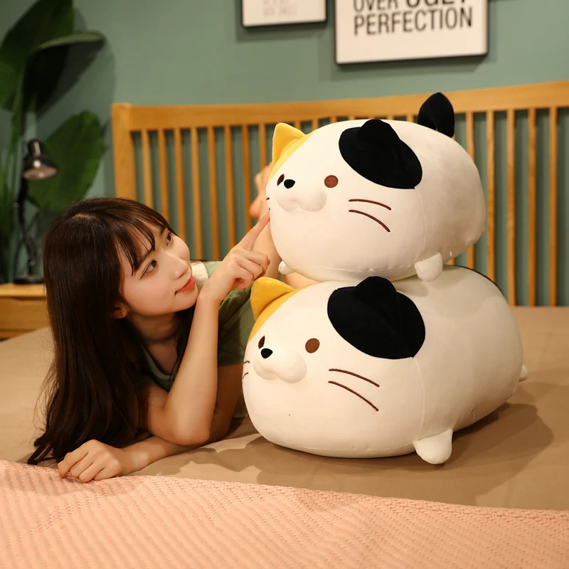 35-60cm Cute Fat Cat Plush Toys Stuffed Soft Animals Dumplings Cat Pillow Sofa Cushion Toys for Girls Baby Doll Birthday Gift
35-60cm Cute Fat Cat Plush Toys Stuffed Soft Animals Dumplings Cat Pillow Sofa Cushion Toys for Girls Baby Doll Birthday Gift