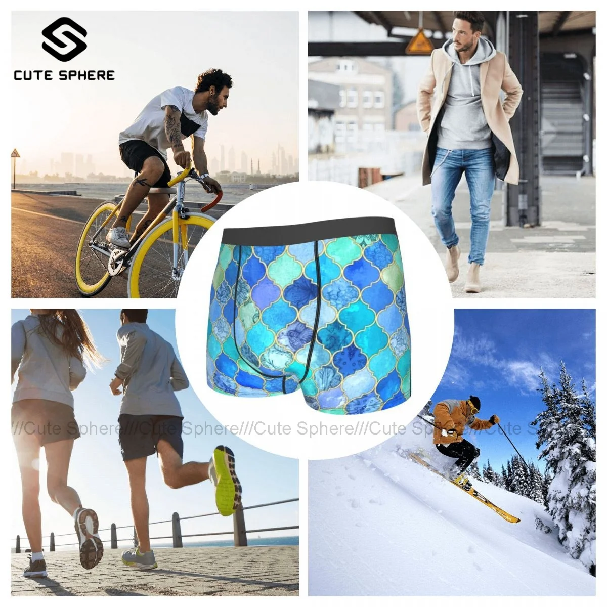 Bohemian Underwear Sublimation Hot Polyester Trunk Design Sexy Boys Boxer Brief
Bohemian Underwear Sublimation Hot Polyester Trunk Design Sexy Boys Boxer Brief
