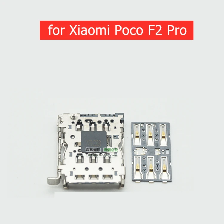 Для Xiaomi Poco F2 Pro слот для SIM-карты держатель лотка разъем ремонта запасные части |