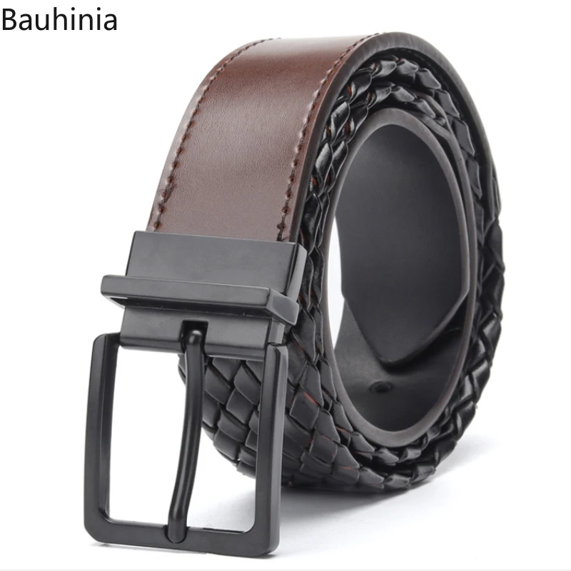 3.0cm Black High Quality Leather Designer Pin Buckle Belt Fashion Men's And Women's Wild Simple Woven Belt 2021 New
3.0cm Black High Quality Leather Designer Pin Buckle Belt Fashion Men's And Women's Wild Simple Woven Belt 2021 New