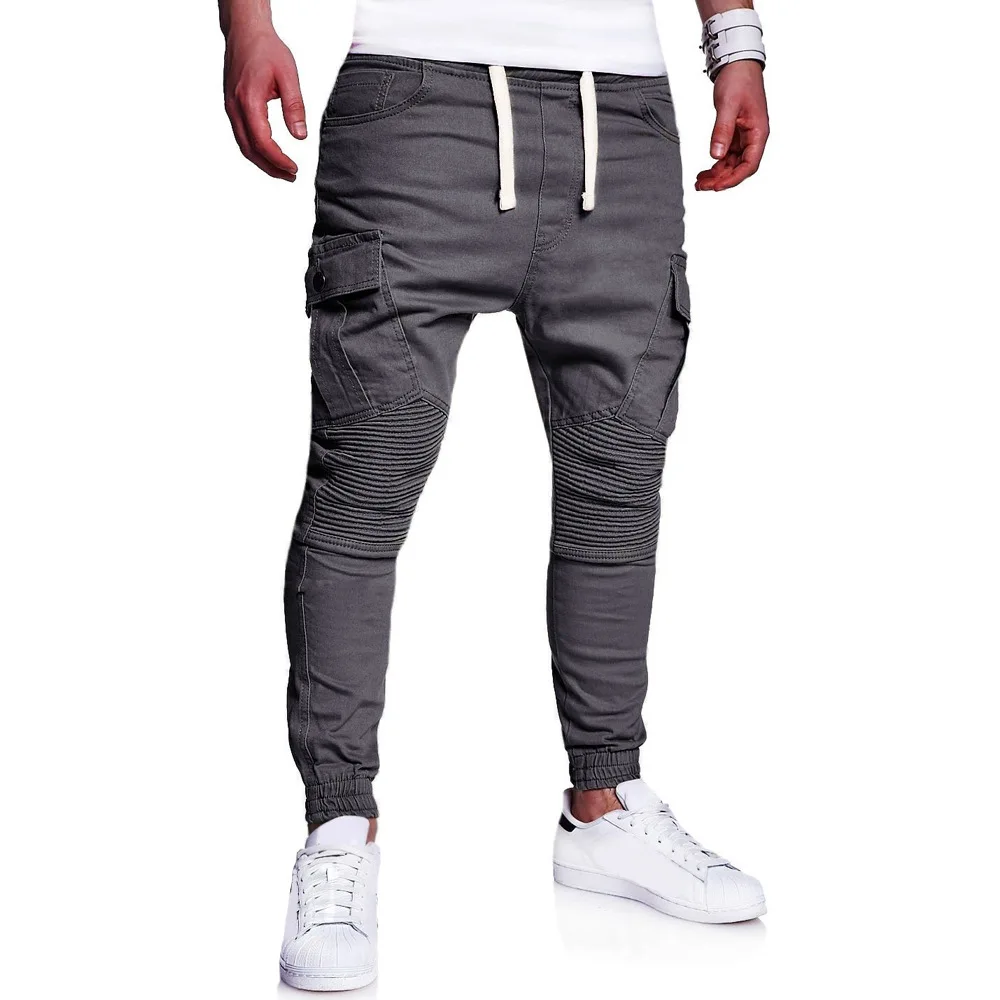 2021 new plus size men's fashion solid color fold tether belt Harlan casual pants
2021 new plus size men's fashion solid color fold tether belt Harlan casual pants