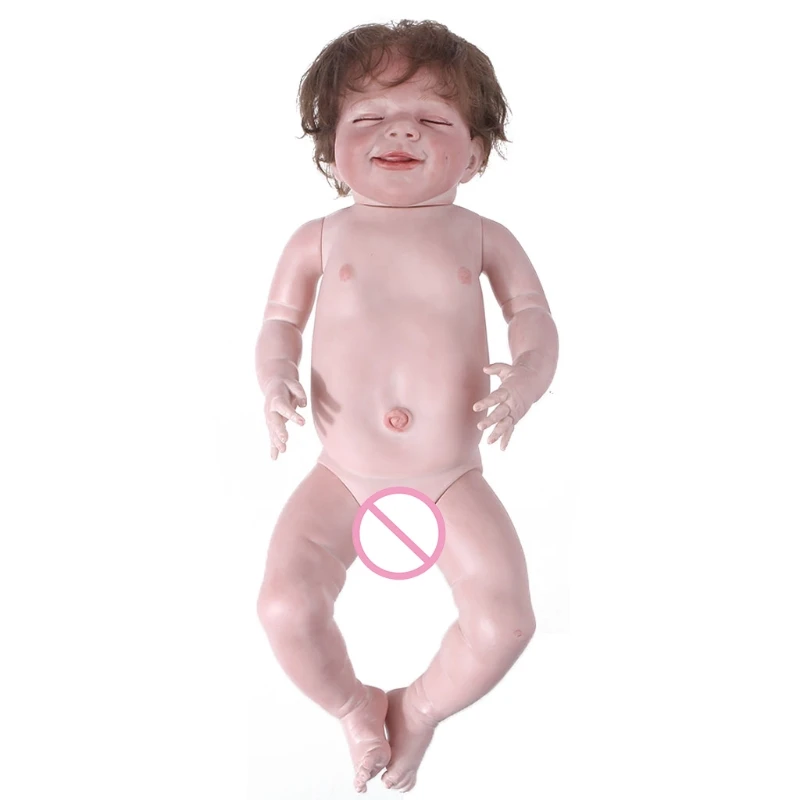 Фото P15C глаза закрытый розовый костюм кукла девочка Реалистичная - купить