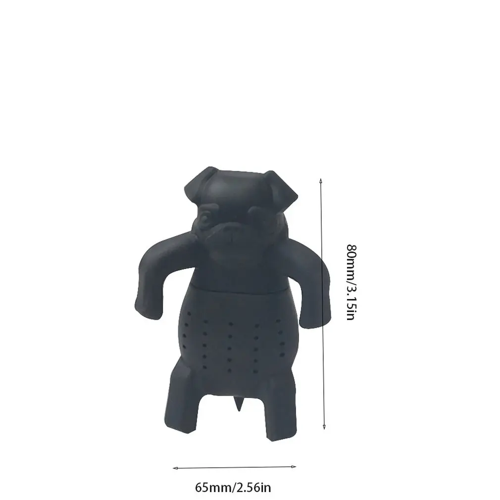 Dog Pug Shape Tea Infuser Loose Leaf Strainer Herbal & Fruit Tea Filter Diffuser Food Grade Silicone Add Fun To Tea Time
Dog Pug Shape Tea Infuser Loose Leaf Strainer Herbal & Fruit Tea Filter Diffuser Food Grade Silicone Add Fun To Tea Time