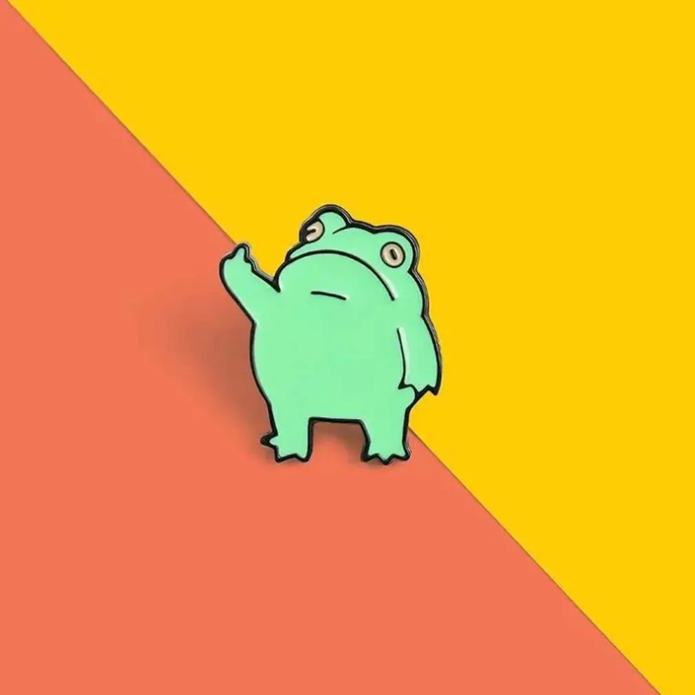 Enamel Pins Cartoon Cute Funny Frog Brooch Collar Pin Broches For Women'S Clothing Metal Badges For Backpack Broches Jewelry
Enamel Pins Cartoon Cute Funny Frog Brooch Collar Pin Broches For Women'S Clothing Metal Badges For Backpack Broches Jewelry