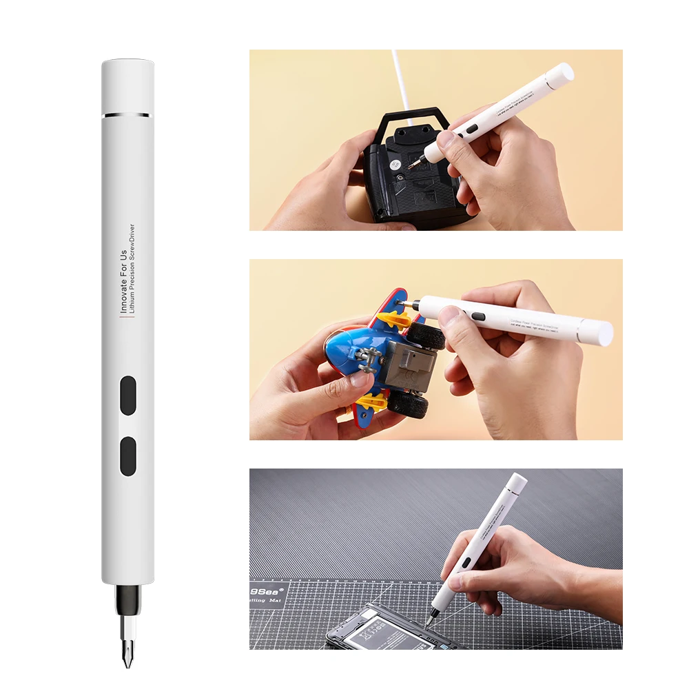 Electric Power Screwdriver Portable Cordless Magnetic Screw Driver Hand Screwdriver Bit Set For Laptop PC CellphoneRepair Tools
Electric Power Screwdriver Portable Cordless Magnetic Screw Driver Hand Screwdriver Bit Set For Laptop PC CellphoneRepair Tools