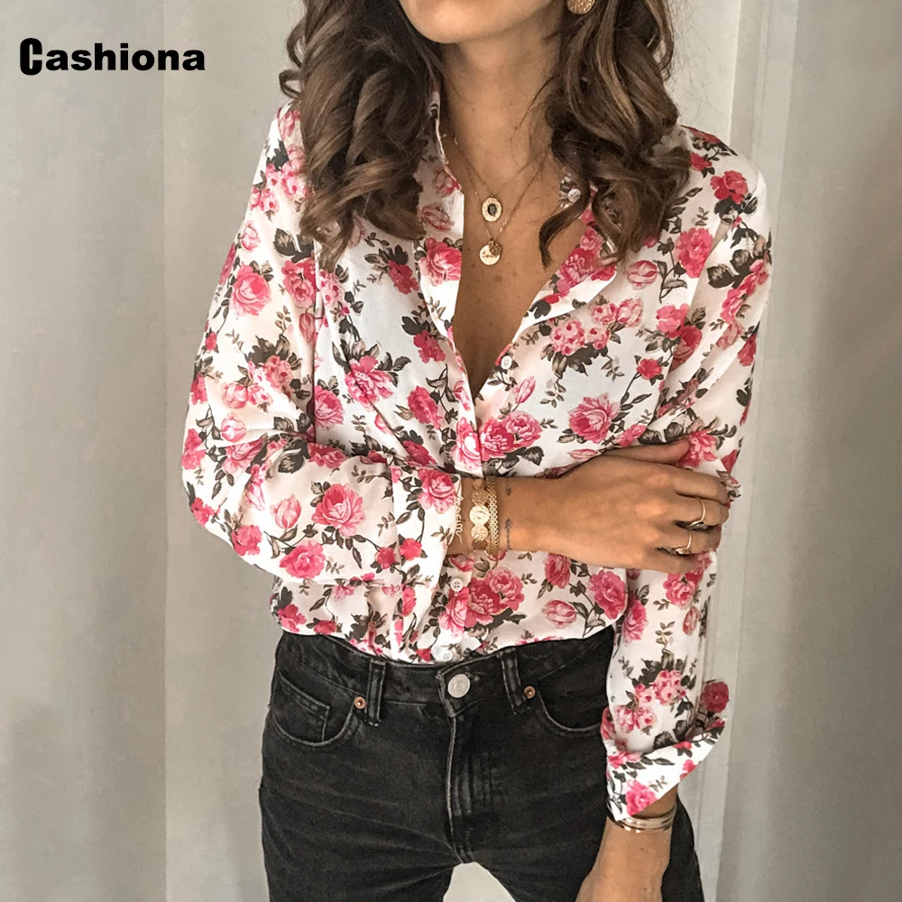 2020 Summer Women Top Blouses Long Sleeve Elegant Leisure Floral Print blusas shirt ropa mujer Plus Size European Blouse Femme
2020 Summer Women Top Blouses Long Sleeve Elegant Leisure Floral Print blusas shirt ropa mujer Plus Size European Blouse Femme