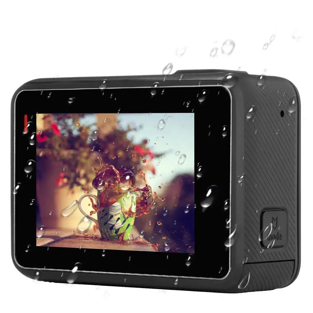 Водонепроницаемый защитный чехол из закаленного стекла для дисплея GoPro Hero5