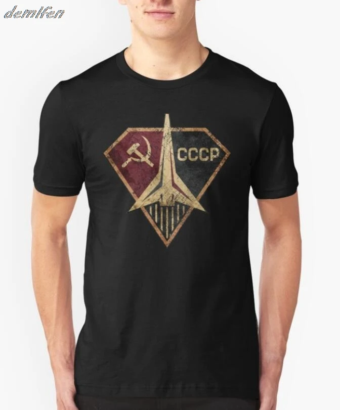 Russia USSR CCCP Soviet Space Program Cosmonaut Space Shuttle T-Shirt. Summer Cotton Short Sleeve O-Neck Mens T Shirt New S-3XL
Russia USSR CCCP Soviet Space Program Cosmonaut Space Shuttle T-Shirt. Summer Cotton Short Sleeve O-Neck Mens T Shirt New S-3XL