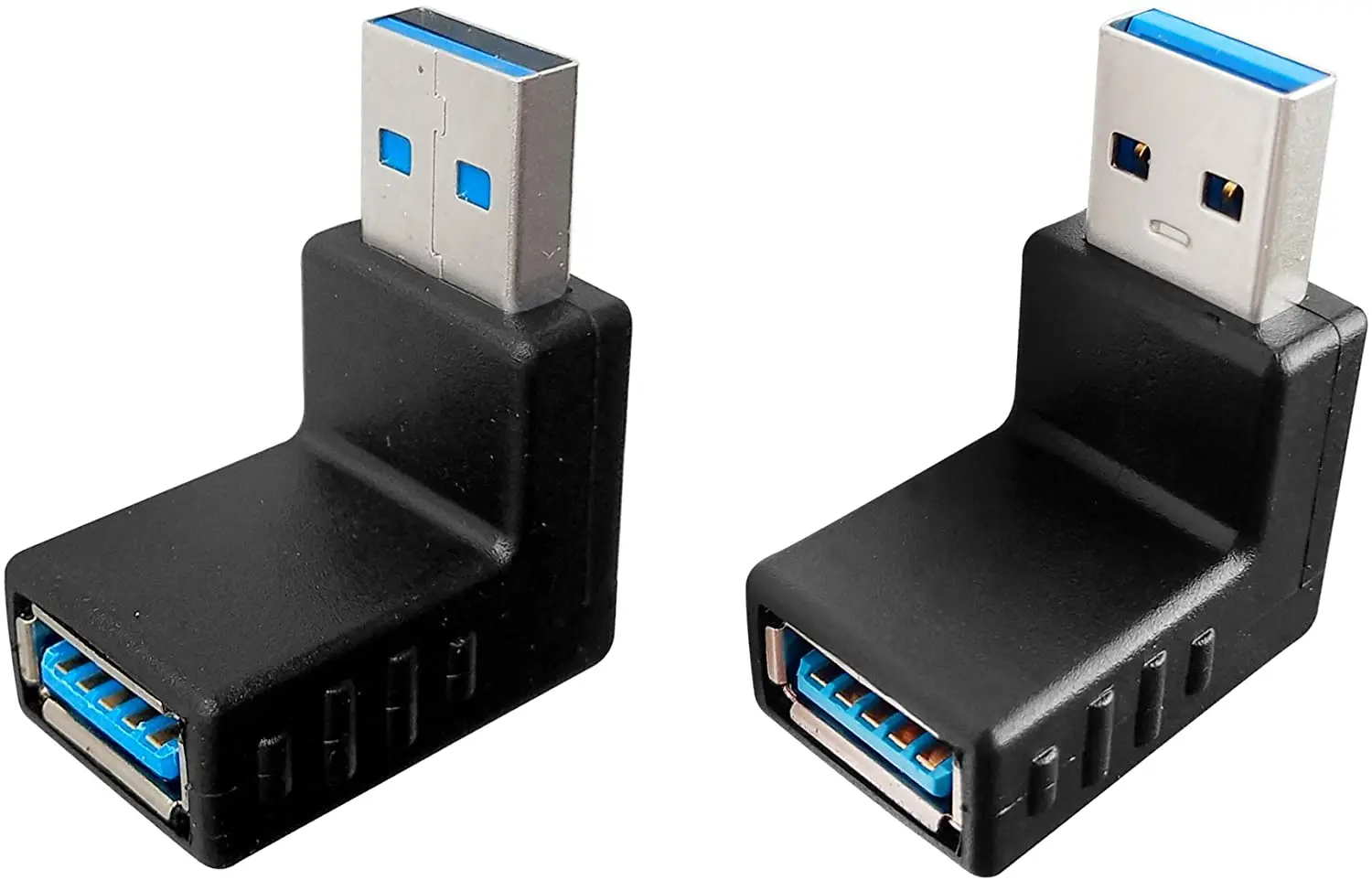 USB 3.0 male to female extension adapter-90 degree right angle USB A male to female extender-USB male up and down connectors
USB 3.0 male to female extension adapter-90 degree right angle USB A male to female extender-USB male up and down connectors