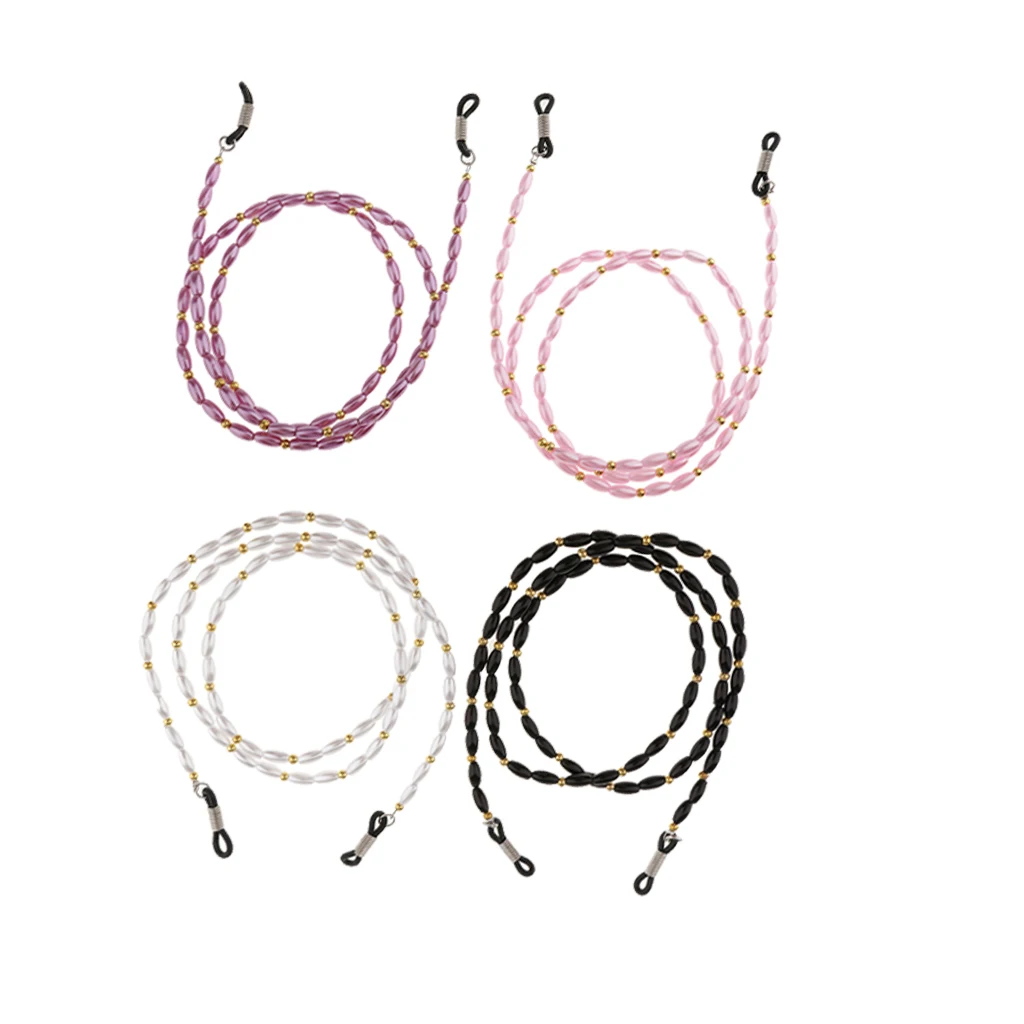 4pcs Beaded Spectacles Eyeglass Chain Sun Eye Glasses Holder Necklace Sunglasses Chain Lanyard Neck Cord Strap Chain
4pcs Beaded Spectacles Eyeglass Chain Sun Eye Glasses Holder Necklace Sunglasses Chain Lanyard Neck Cord Strap Chain