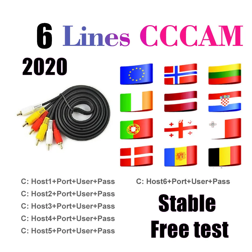 Cccam cline for Europe Spain Germany Portugal Poland Stable Receptois com patible with speaker satellite TV DVB-S2
Cccam cline for Europe Spain Germany Portugal Poland Stable Receptois com patible with speaker satellite TV DVB-S2