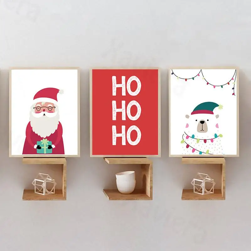 Festive Decor Poster Merry Christmas & Happy New Year Wall Art Canvas Painting Nordic Posters and Prints Wall Picture Mural Home
Festive Decor Poster Merry Christmas & Happy New Year Wall Art Canvas Painting Nordic Posters and Prints Wall Picture Mural Home