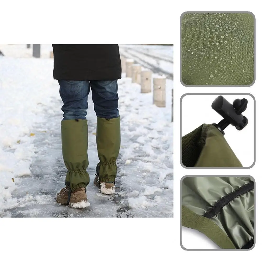 Sports Anti-Scratch Lightweight Gaiters Shoes Climbing Snow Trekking Hiking Cover Snow Gaiters Climbing Cover 1 Pair
Sports Anti-Scratch Lightweight Gaiters Shoes Climbing Snow Trekking Hiking Cover Snow Gaiters Climbing Cover 1 Pair