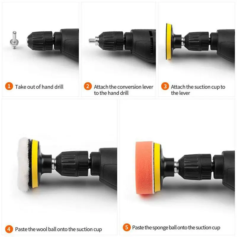 31pcs Buffing Pad Set 3 inch Sponge Woolen Car Polishing Pad Kit for Auto Waxing Drill Adaptor M10 Power Tool Accessorie
31pcs Buffing Pad Set 3 inch Sponge Woolen Car Polishing Pad Kit for Auto Waxing Drill Adaptor M10 Power Tool Accessorie