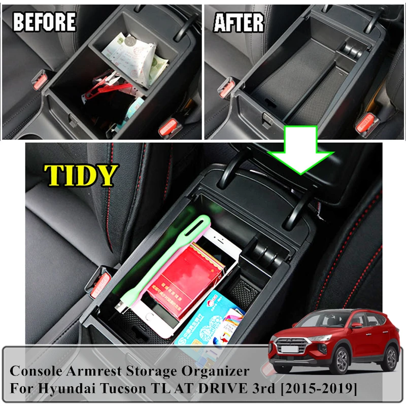 Подлокотник для Hyundai Tucson TL AT DRIVE 3rd 2015 2016 2017 2018 2019 | Автомобили и мотоциклы