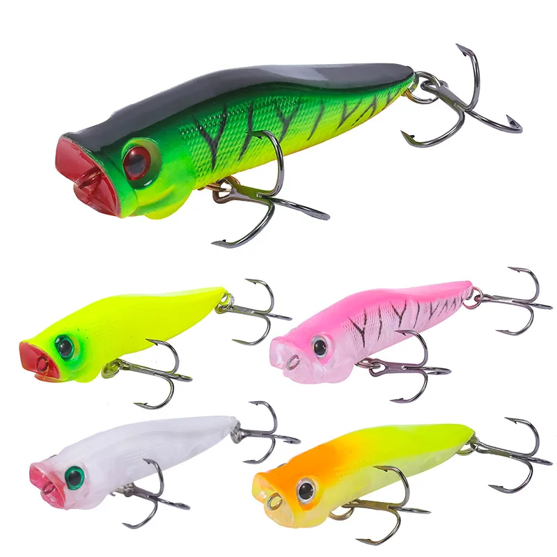 1PCS Fishing Lure Topwater Popper Fishing Lure 7cm 6.2g Artificial Bait Wobblers Hard Bait Fishing Tackle
1PCS Fishing Lure Topwater Popper Fishing Lure 7cm 6.2g Artificial Bait Wobblers Hard Bait Fishing Tackle