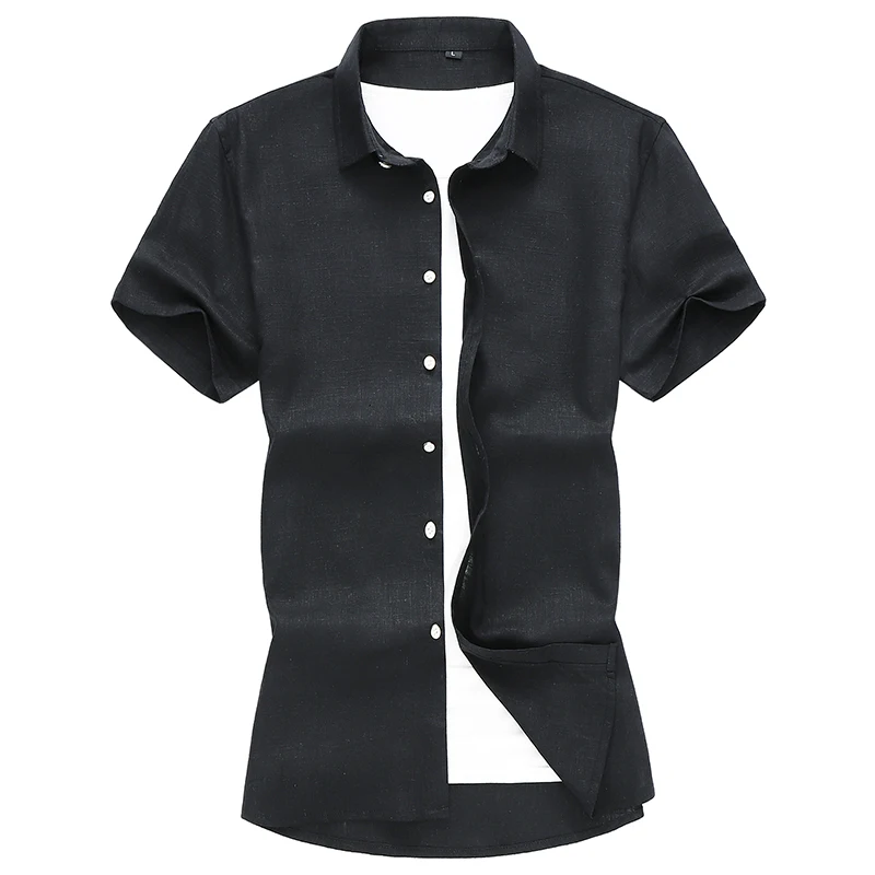 QT5030/B758 однотонная Модная рубашка в китайском стиле с коротким рукавом, летняя новая качественная льняная хлопчатобумажная мужская рубашка 
QT5030/B758 однотонная Модная рубашка в китайском стиле с коротким рукавом, летняя новая качественная льняная хлопчатобумажная мужская рубашка