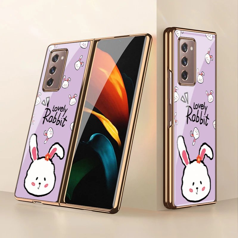 For Samsung fold fold 2 mobile phone case zfold2 glass protective case sm-f9160 cartoon cute girl electroplating
For Samsung fold fold 2 mobile phone case zfold2 glass protective case sm-f9160 cartoon cute girl electroplating