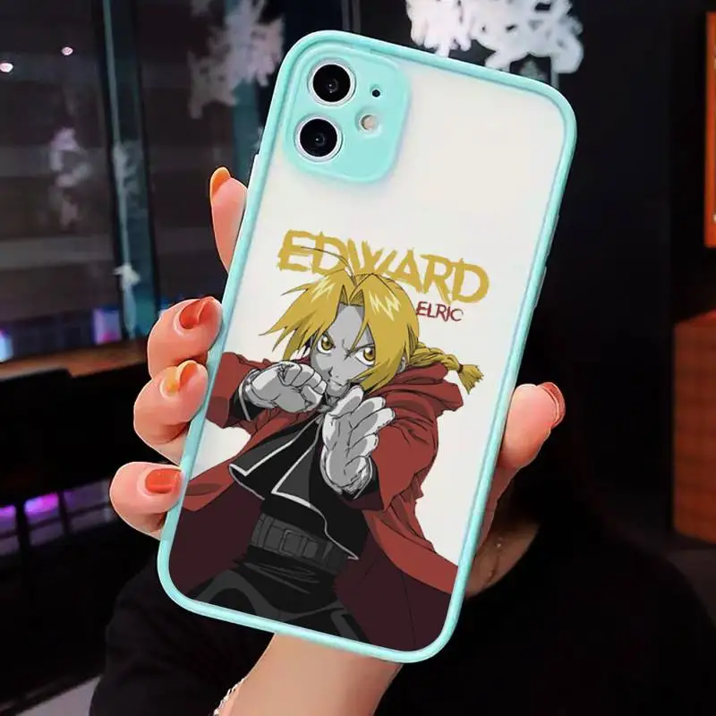 Fullmetal Alchemist Brotherhood anime Phone Cases matte transparent For iphone 7 8 11 12 plus mini x xs xr pro max cover
Fullmetal Alchemist Brotherhood anime Phone Cases matte transparent For iphone 7 8 11 12 plus mini x xs xr pro max cover