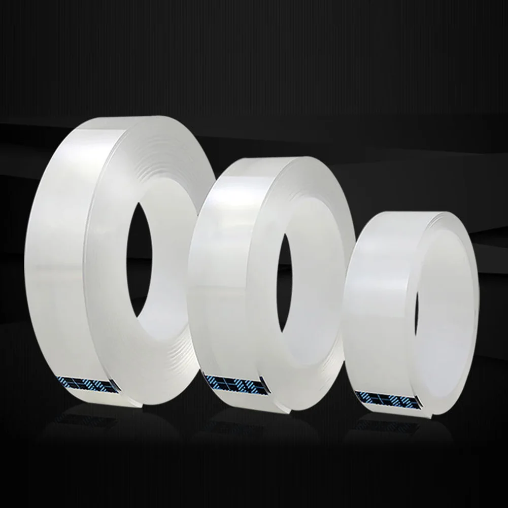 Home Improvement Multifunctional Tape Double Sided Transparent Nano Tape No Trace Acrylic Tape Reuse Waterproof For Dropshipping
Home Improvement Multifunctional Tape Double Sided Transparent Nano Tape No Trace Acrylic Tape Reuse Waterproof For Dropshipping