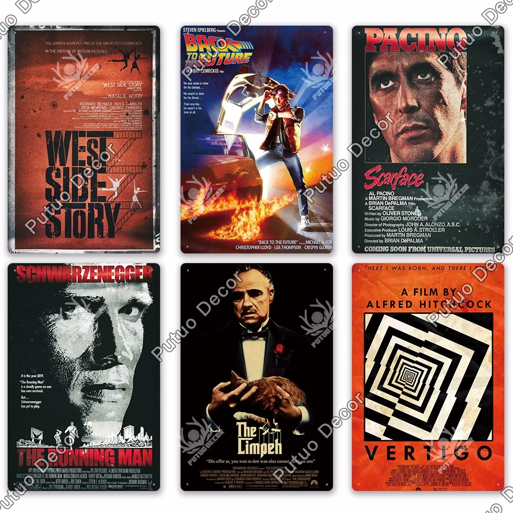 Putuo Decor Old Movie Metal Poster Iron Plaque Metal Vintage Classic Movie Metal Tin Sign Wall Decor for Bar Pub Club Man Cave
Putuo Decor Old Movie Metal Poster Iron Plaque Metal Vintage Classic Movie Metal Tin Sign Wall Decor for Bar Pub Club Man Cave