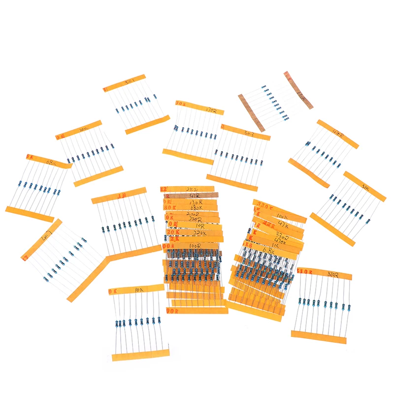 Hot 300pcs/set 30 Kinds 1/4W Resistance 1% Metal Film Resistor Pack Assorted Kit 1K 10K 100K 220ohm 1M Resistors Dropshipping
Hot 300pcs/set 30 Kinds 1/4W Resistance 1% Metal Film Resistor Pack Assorted Kit 1K 10K 100K 220ohm 1M Resistors Dropshipping