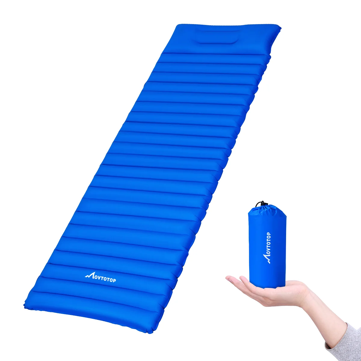 MOVTOTOP 1PC Portable Inflatable Sleeping Pad Lightweight Camping Padding Mattress for Hiking Outdoor Activities (200x60x9cm)
MOVTOTOP 1PC Portable Inflatable Sleeping Pad Lightweight Camping Padding Mattress for Hiking Outdoor Activities (200x60x9cm)