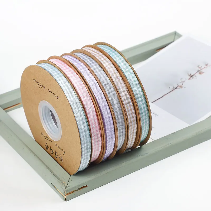 1 roll 1cm Wide Plaid Ribbon 45m Long Rural Handmade Diy Hair Ornaments Flowers Gift Baking Packing Bow Ribbon
1 roll 1cm Wide Plaid Ribbon 45m Long Rural Handmade Diy Hair Ornaments Flowers Gift Baking Packing Bow Ribbon