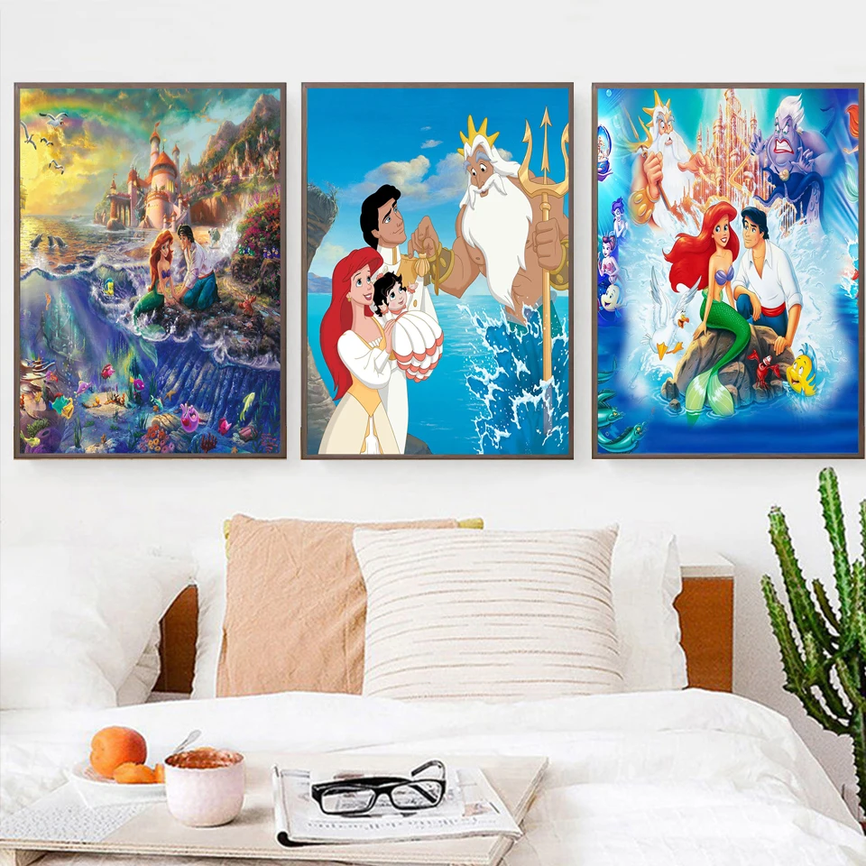 HD Картина на холсте, картина, прямоугольная мультяшная Русалка, классическое аниме, Детская настенное украшение для детской комнаты
HD Картина на холсте, картина, прямоугольная мультяшная Русалка, классическое аниме, Детская настенное украшение для детской комнаты